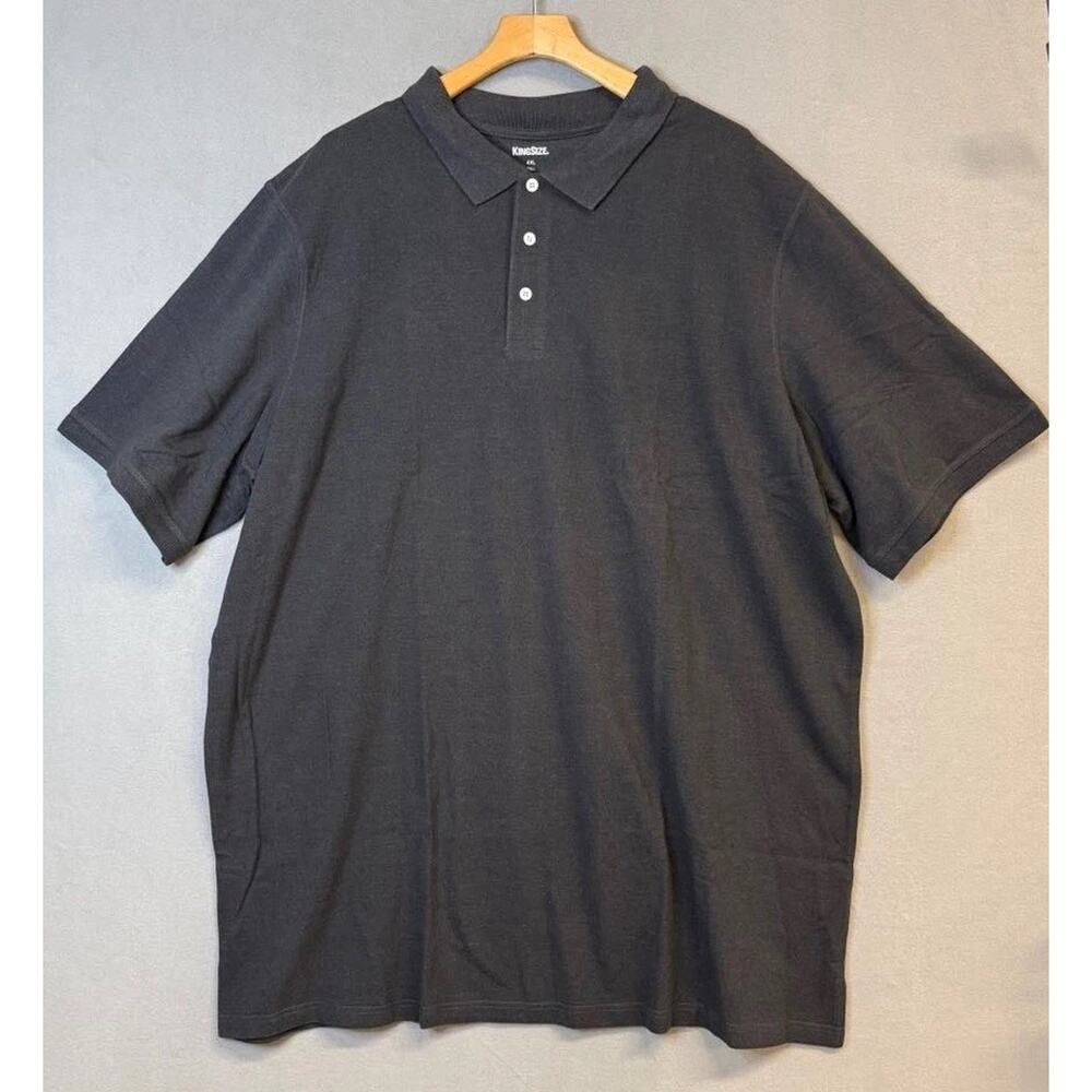 King Size Polo Golf Shirt Tall Big Short Sleeve Men’s Size 4XL NEW in Package